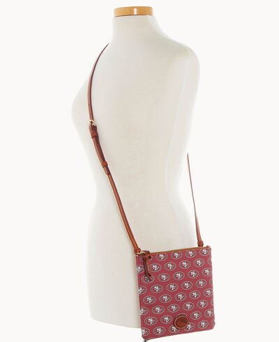 NFL 49ERS North South Top Zip Crossbody