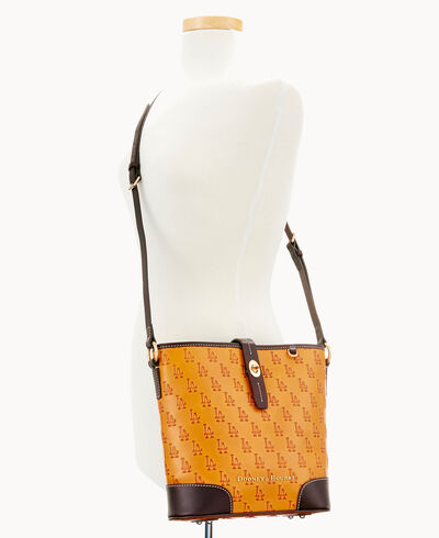 MLB Dodgers Crossbody Bucket