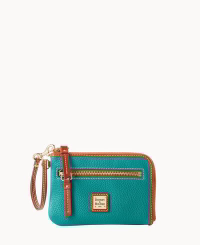 Pebble Grain Multi Functional Zip Around