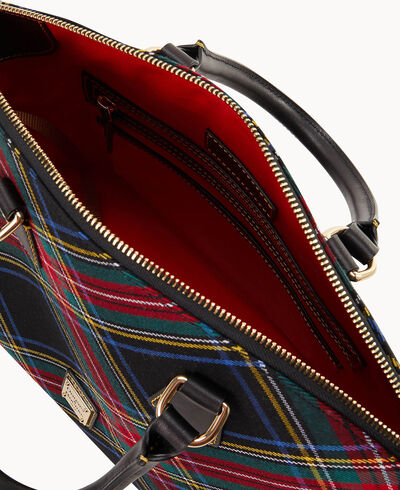 Tartan Domed Satchel