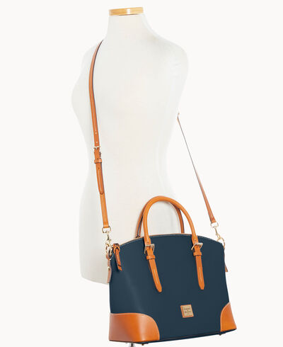 Wexford Leather Domed Satchel