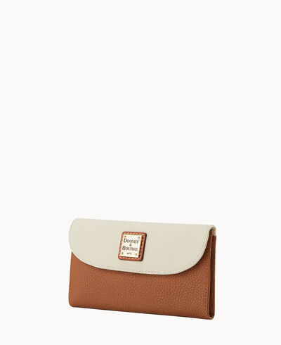 Pebble Color Block Continental Clutch