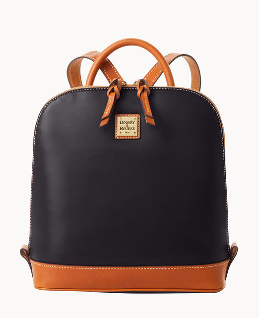 Wexford Leather Zip Pod Backpack