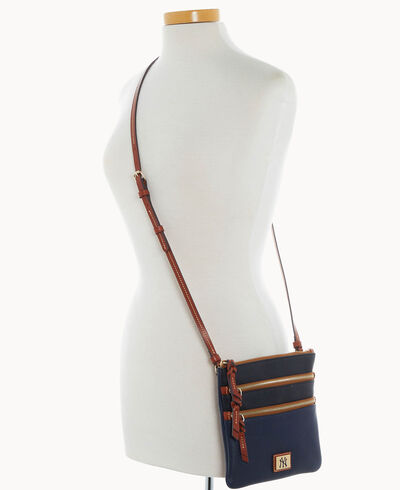 MLB Yankees Triple Zip Crossbody