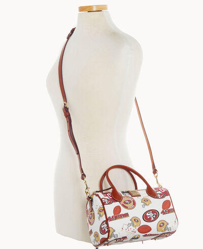 NFL 49ERS Barrel Satchel