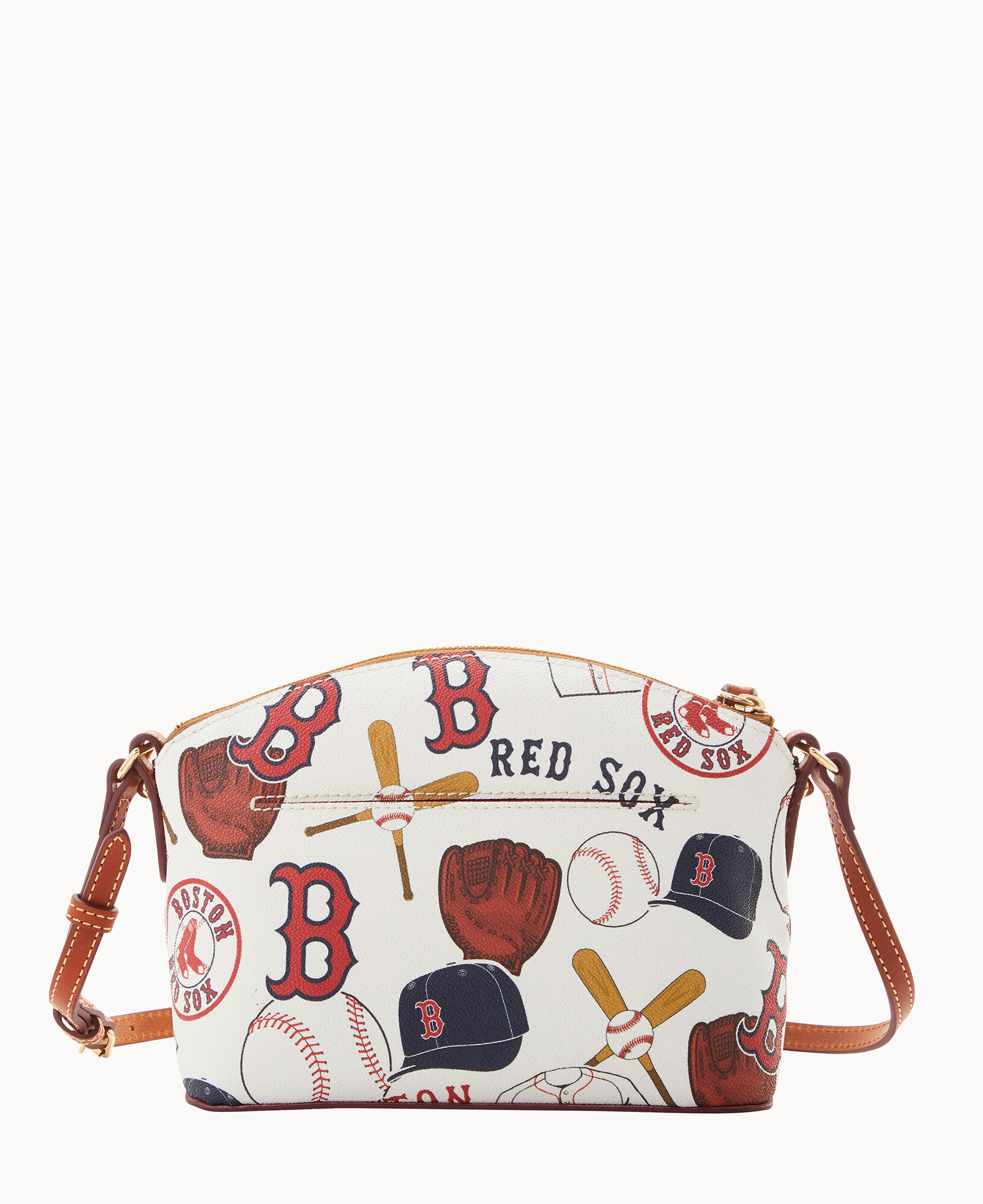 MLB Red Sox Suki Crossbody Med Wristlet