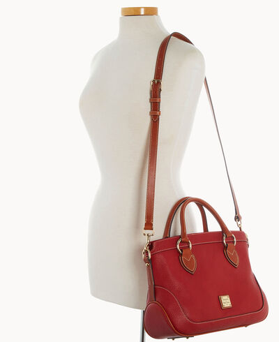Pebble Grain Short Handle Shopper