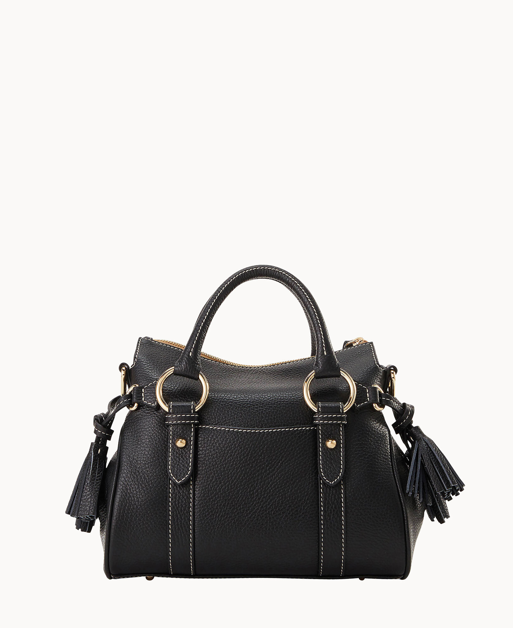 Dooney and bourke satchel black store