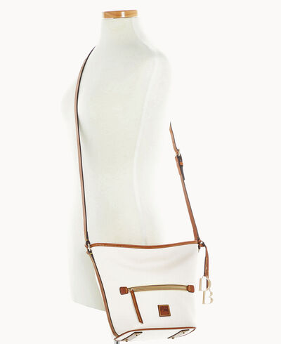Pebble Grain Zip Sac