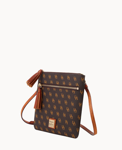 Gretta Double Zip Tassel Crossbody
