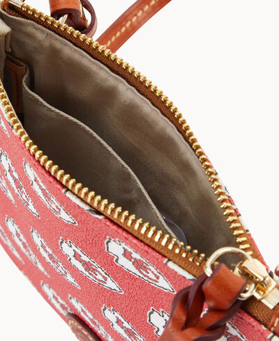 NFL Chiefs Small North South Top Zip Crossbody