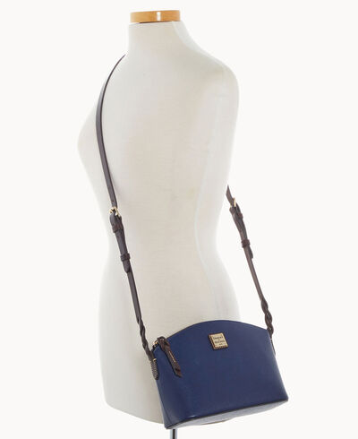 Saffiano Penny Crossbody
