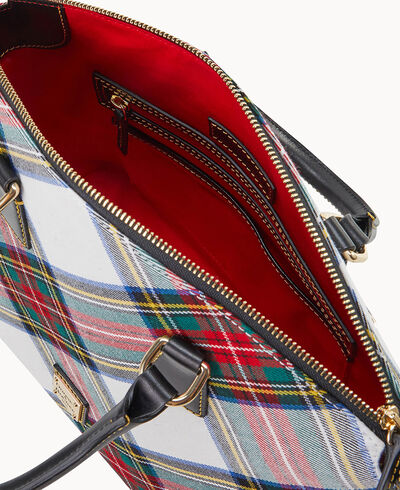Tartan Domed Satchel
