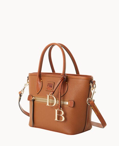 Pebble Grain Small Handle Tote