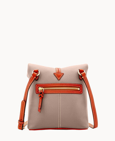 Pebble Grain Toggle Crossbody