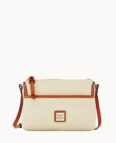 Pebble Grain Ginger Crossbody