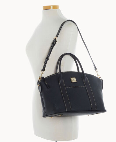 Pebble Grain Madeline Satchel