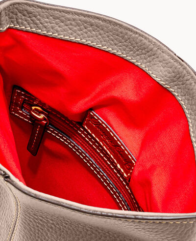 Pebble Grain Toggle Crossbody