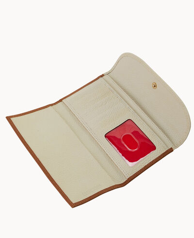 Pebble Color Block Continental Clutch