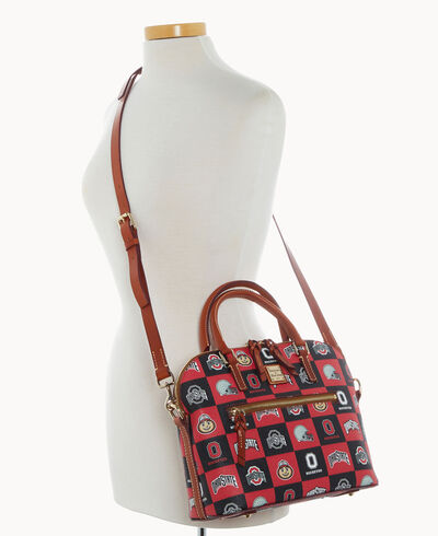 Collegiate Ohio State Domed Zip Satchel