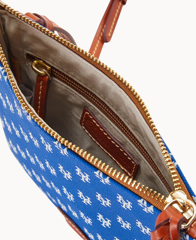 MLB Mets North South Top Zip Crossbody