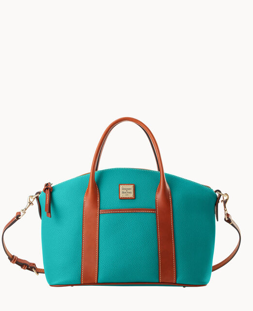 Pebble Grain Madeline Satchel