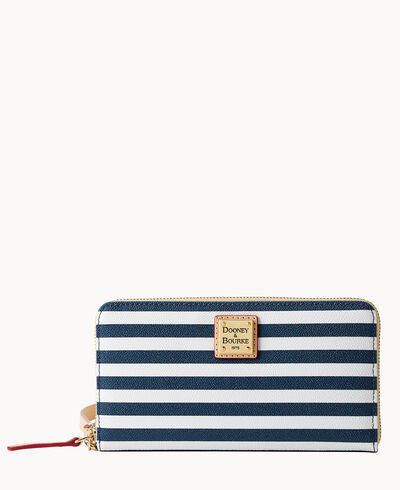 Skipper Large Zip Around Wristlet