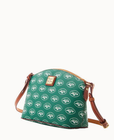 NFL Jets Suki Crossbody Med Wristlet