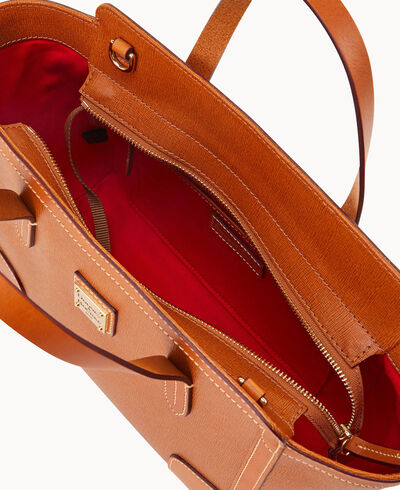 Saffiano Small Shopper