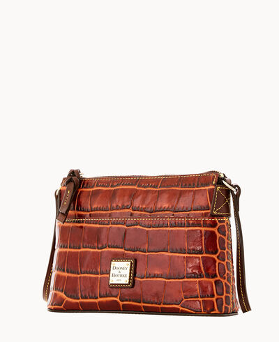 Croco Fino Ginger Crossbody