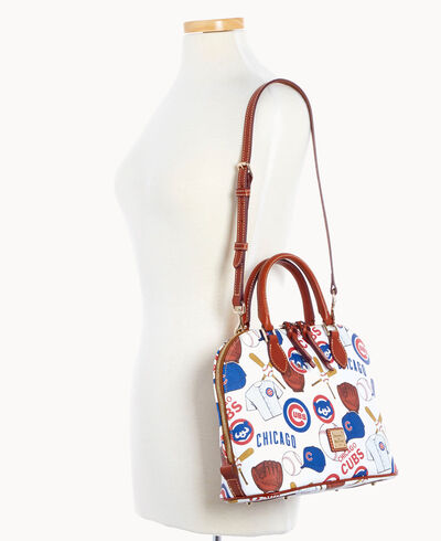 MLB Cubs Zip Zip Satchel