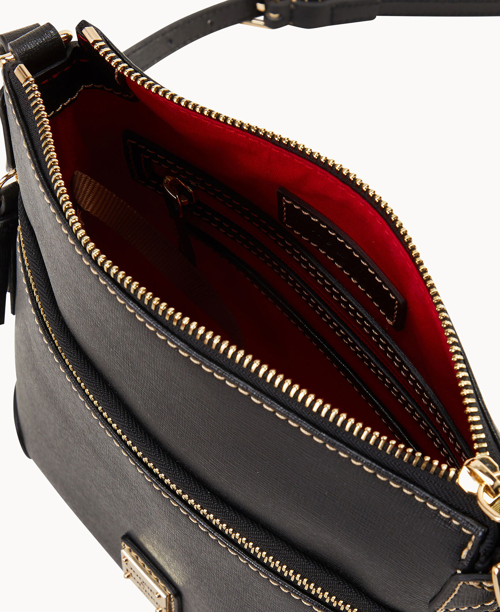 Dooney Bourke Saffiano Small Tassel Crossbody