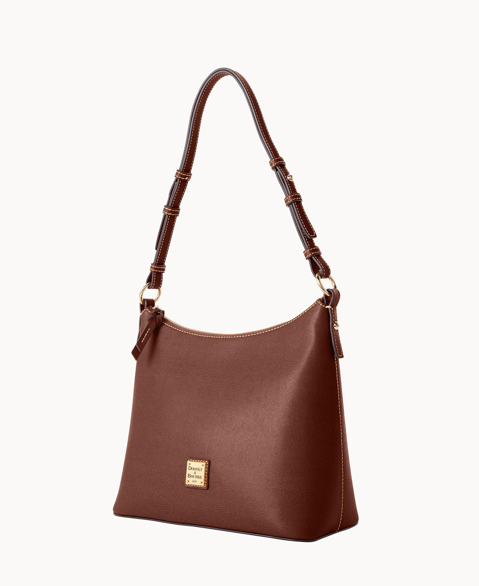 Dooney shop saffiano hobo