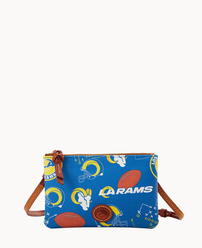 NFL Rams Top Zip Crossbody