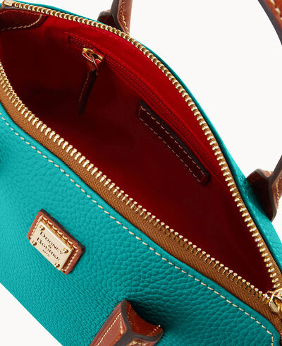 Pebble Grain Small Madeline Satchel