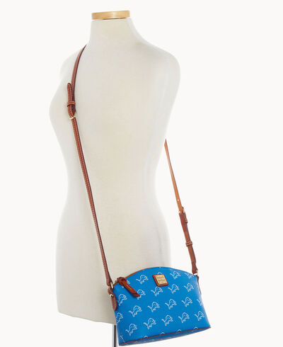 NFL Lions Suki Crossbody Med Wristlet