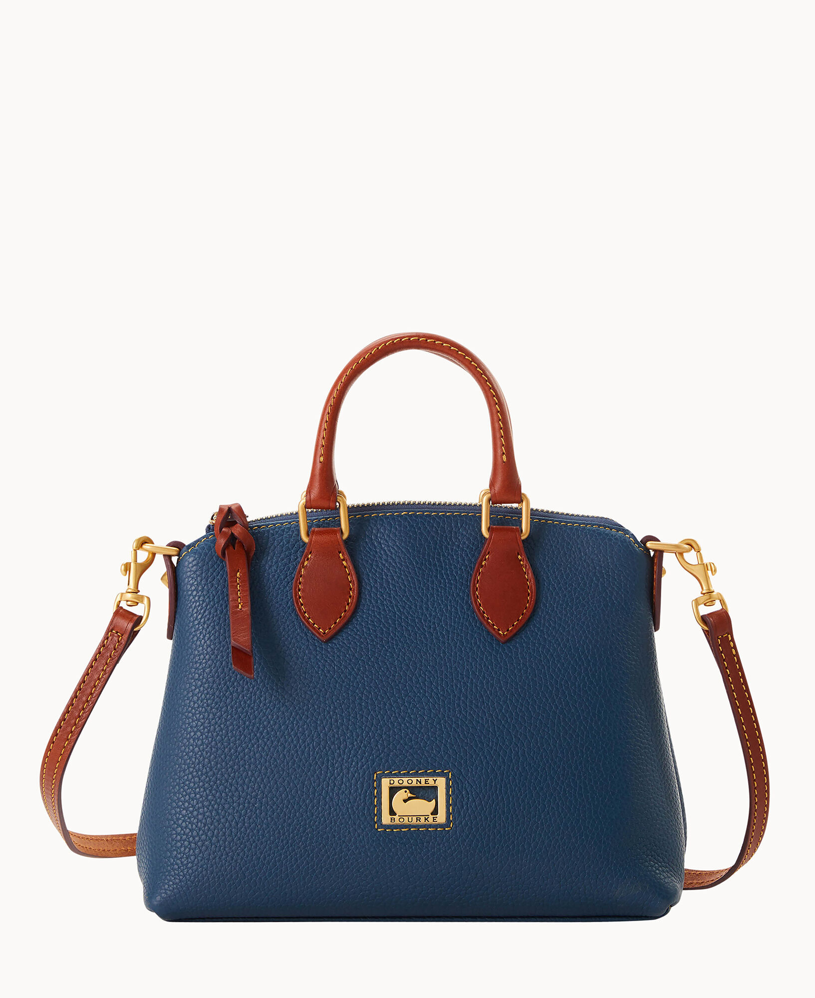 Dooney and bourke dillen double pocket satchel clearance