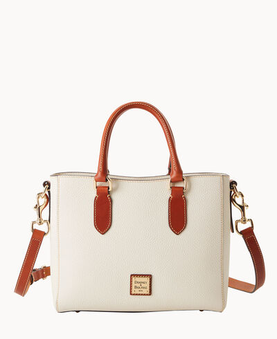 Pebble Grain Top Handle Tote