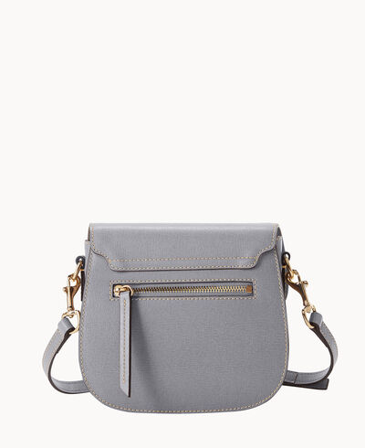 Saffiano Saddle Bag