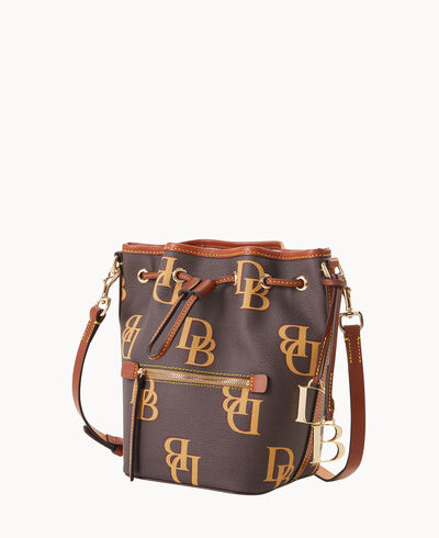 Monogram Small Drawstring Crossbody