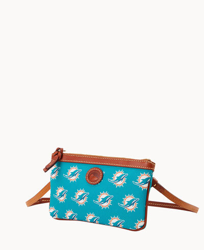 NFL Dolphins Large Slim Crossbody