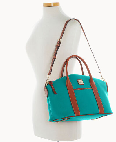 Pebble Grain Madeline Satchel