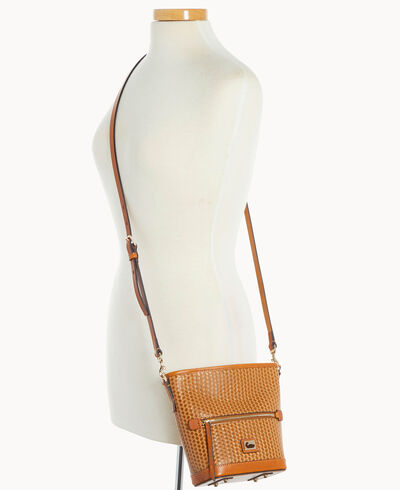Camden Woven Mini Hobo Crossbody