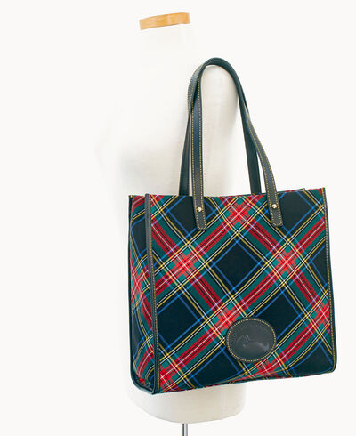 Tartan Market Tote