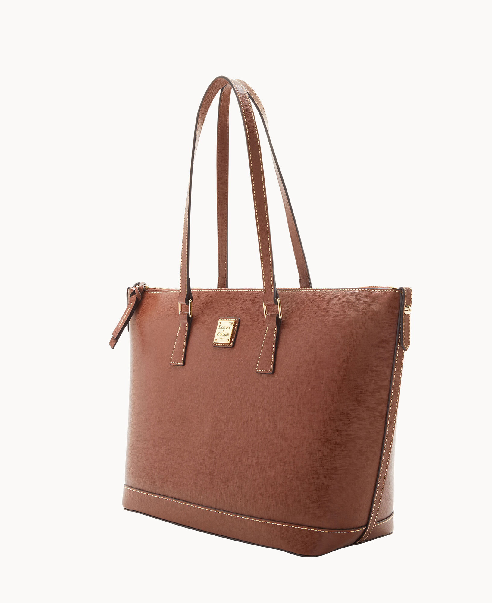 Dooney and bourke saffiano leather tote top