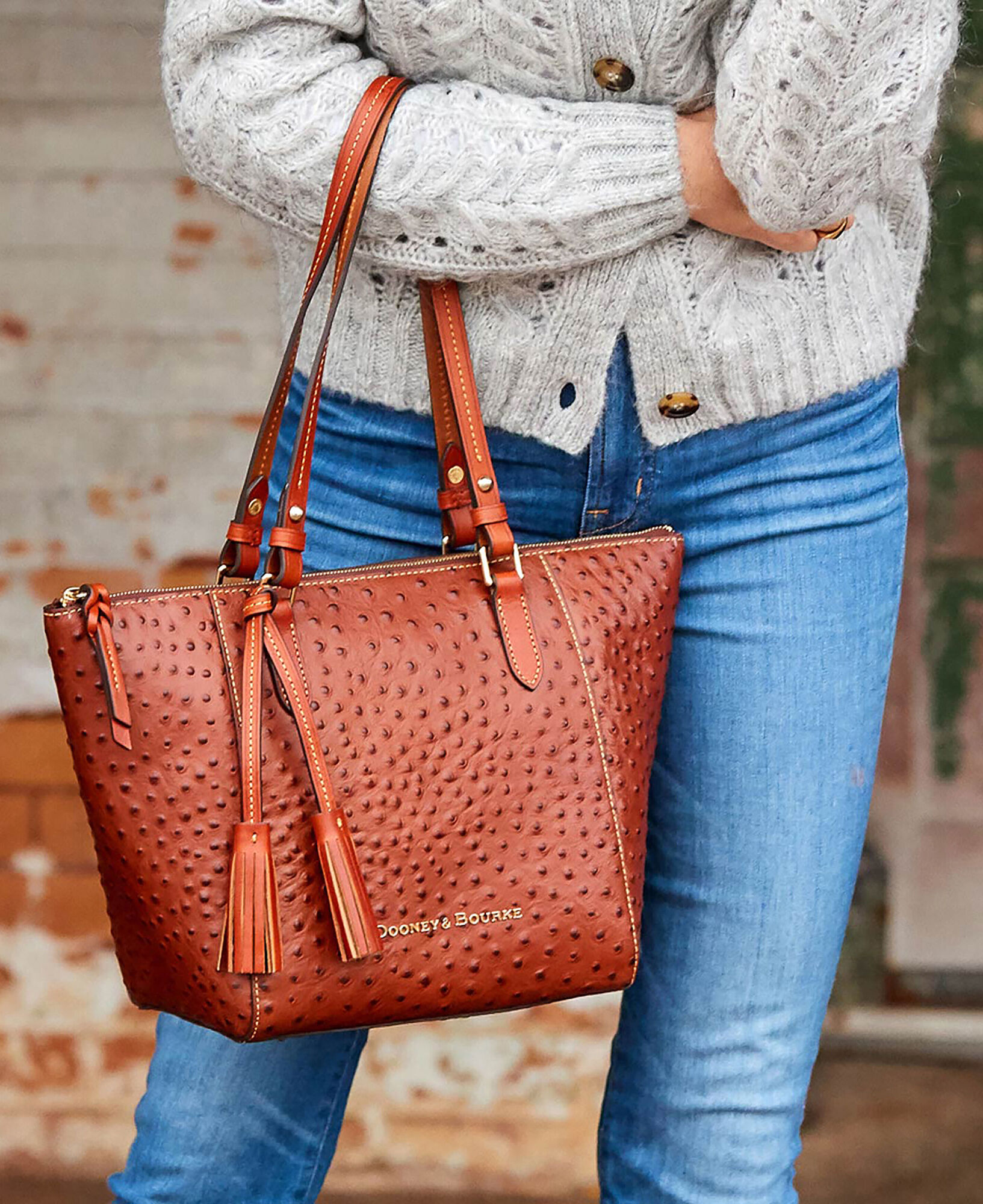 Ostrich Maxine Tote