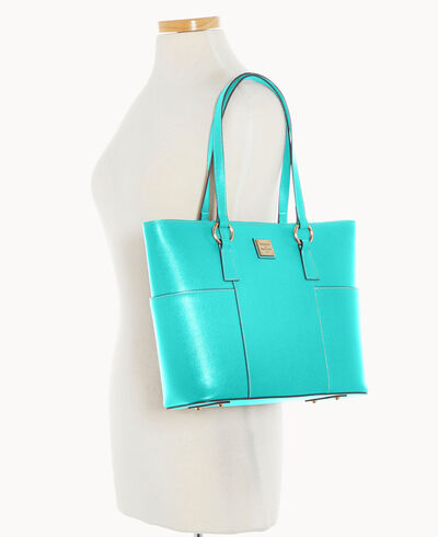 Saffiano Small Helena Shopper