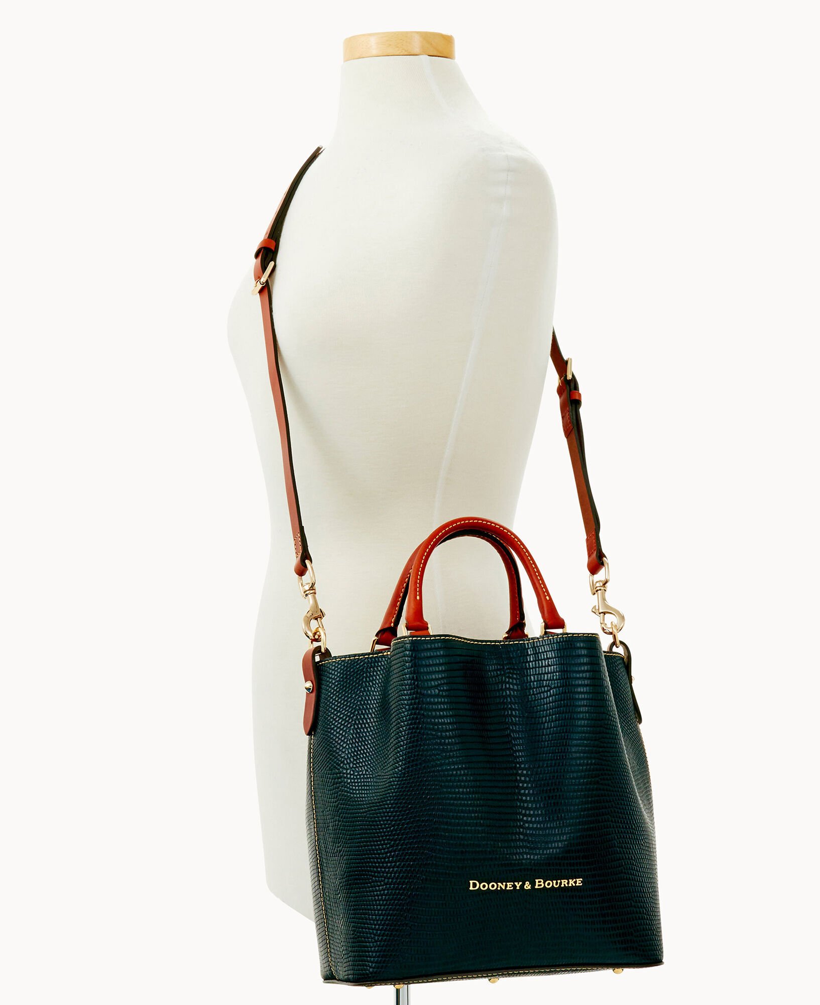Embossed lizard small barlow sale