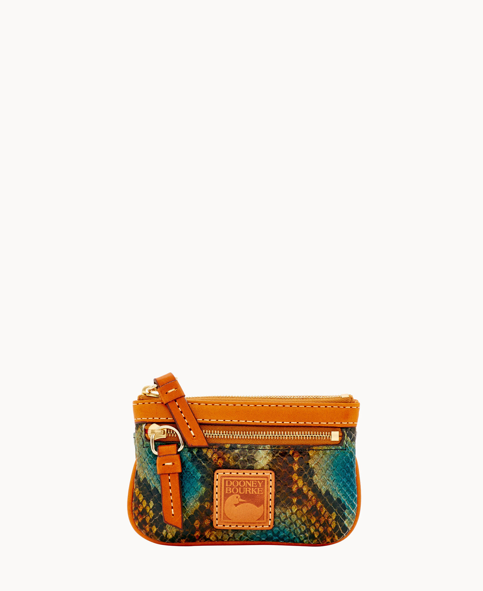 Dooney Bourke City Python Small Coin Case