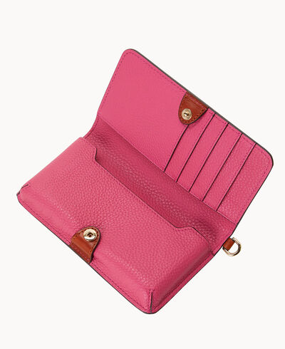 Pebble Grain Fey Phone Wristlet